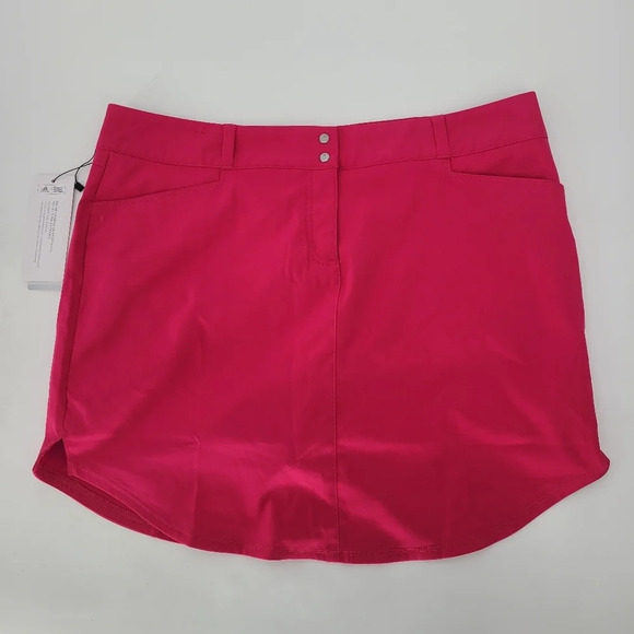Adidas grey magenta Golf tennis skort shorts skirt size 16 - Picture 1 of 9